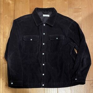 All Saints Chocolate Brown Corduroy Jacket
at XXL